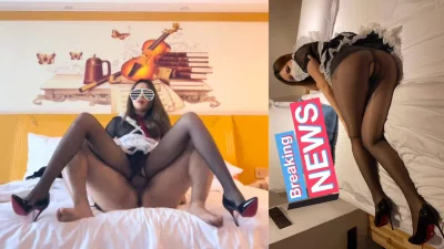 []嫌弃老公又软又短，自己带着丝袜女仆装出来约炮